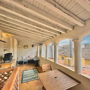 Apartment Toits Vieil Aix - De Charme Avec Terrasse D'exception Centre Historique Proche Cardeurs Et Mairie 
